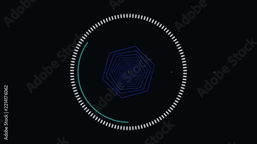 technological interface for backdrop or tech use