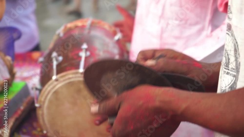 Ganpati Visarjan procession in Mumbai city, India
