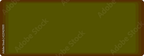 Dark Olive Green Rounded Frame