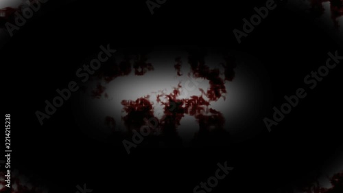 Horror Blood Splatter Grunge Glitch Background
