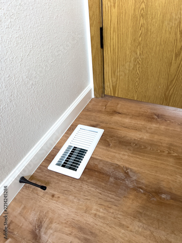 Floor Vent Placement in Renovated Hallway