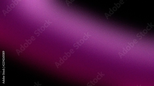 Vibrant purple gradient texture background with grainy film noise effect and soft glowing artistic illumination for creative projects
