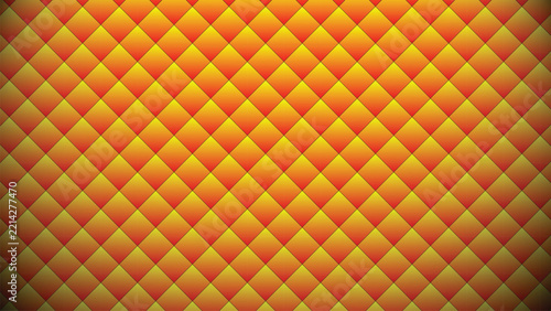 Vibrant Orange and Yellow Gradient Diamond Pattern Geometric Background for Modern Graphic Design Projects