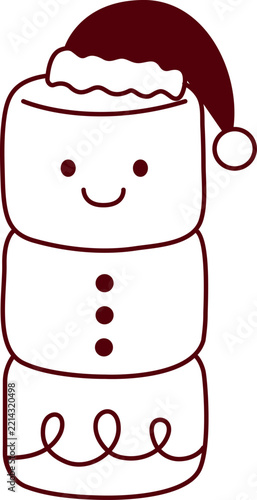 Mega collection of 50 hand-drawn Christmas and winter holiday outline icons. Includes gingerbread houses, Santa Claus, reindeer, ornaments, gifts, fireplace, candles, and cozy drinks. Perfect for holi