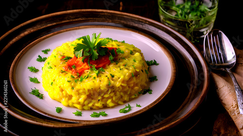 risotto with vegetables