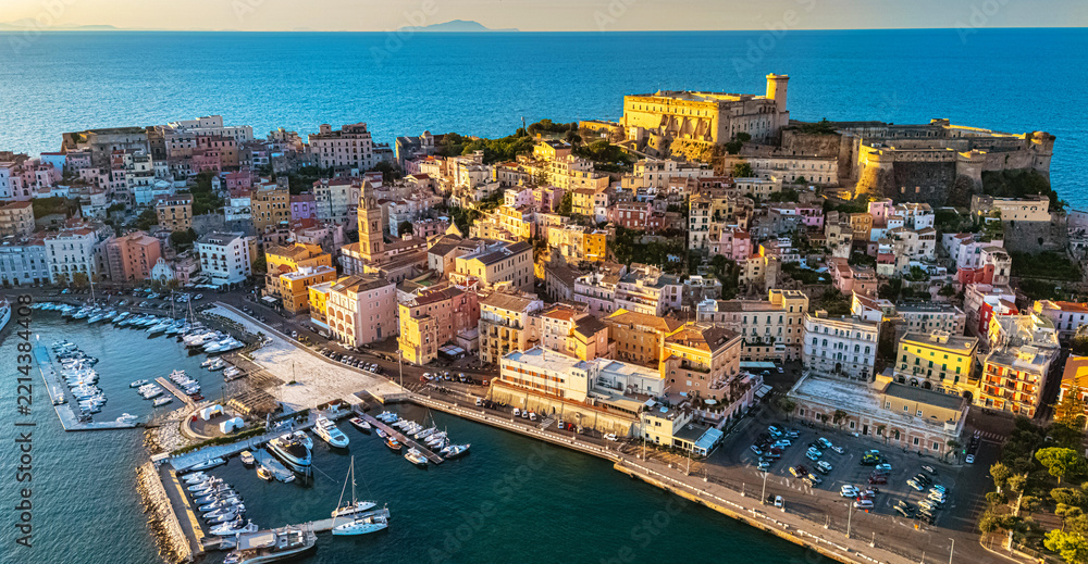 Fototapeta premium View of Gaeta in the province of Latina, Lazio, Italy