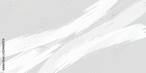 Diagonal white brush strokes on a light gray background texture with diagonal lines paint strokes abstract background artistic element texture design