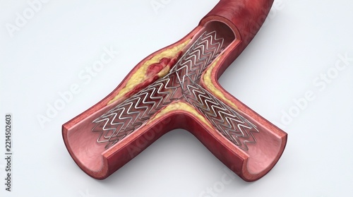 Coronary Bifurcation Two-Stent Treatment