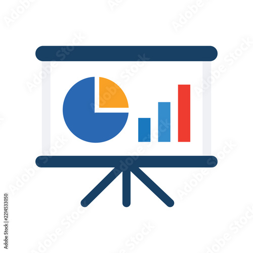 Presentation / Business Analytics Icon
