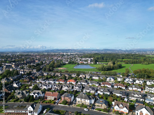 View of barshaw park from the sky