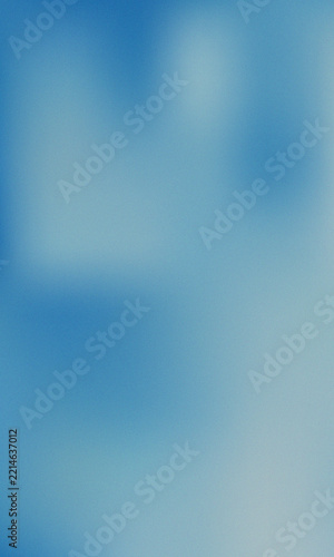 Grainy Texture Abstract Gradient Sky with Soft Lighting and Smooth Blended Blue Tones for Creative Background Design