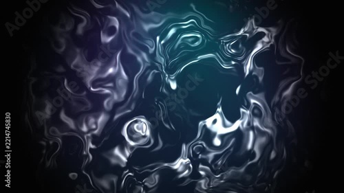 Premium Frosted Glass Background Loop with Chromatic Dispersion and Refraction