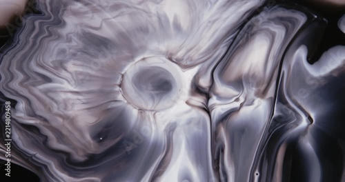 Multi-layered living structure of pastel tones, from white to brown gray, transparency. Ink space. Abstract art