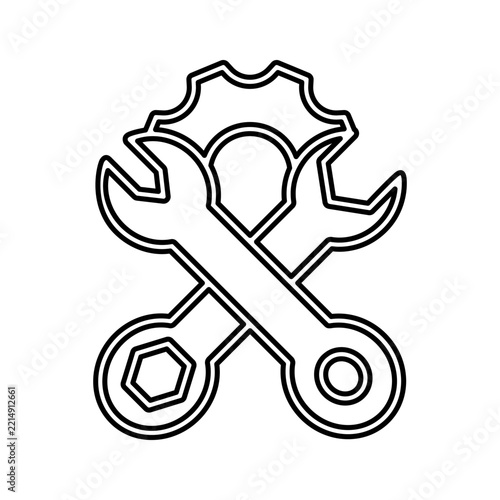 vector stock illustration of tool icon graphic