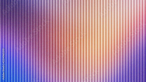 Abstract vertical lines background with purple and orange gradient, modern ribbed texture with soft fluted pattern, colorful linear backdrop for digital marketing and creative web design project.