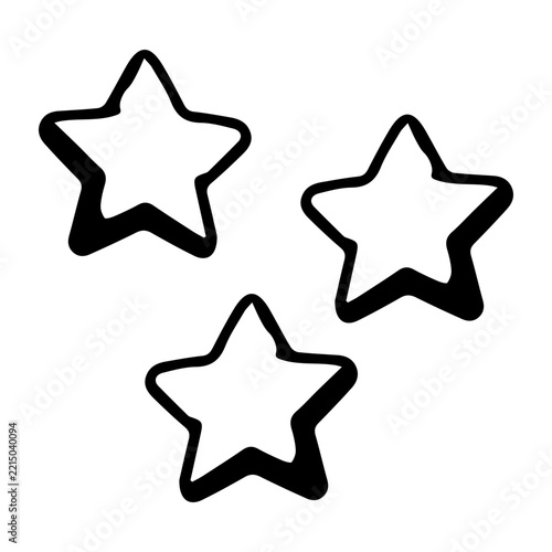 Hand Drawn Education and School Supplies Doodle Icon Set