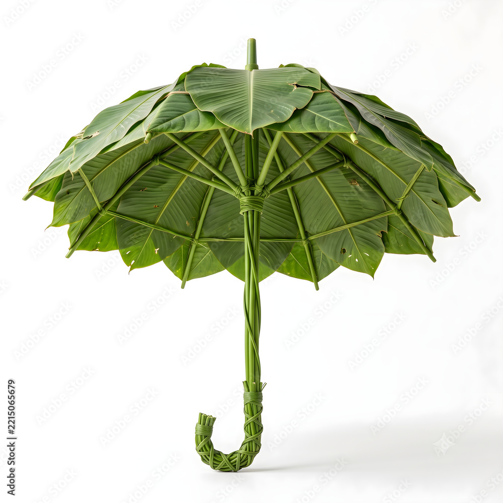 Fototapeta premium Umbrella Made With Leaf 