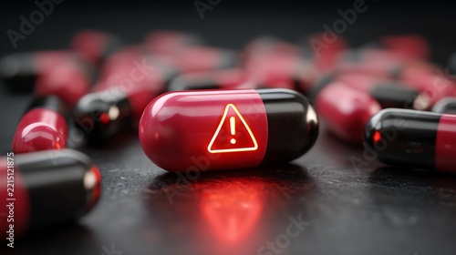 AI drug interaction warning alert