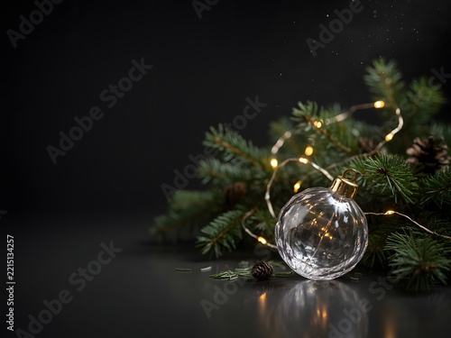 Festive Christmas Decoration Scene