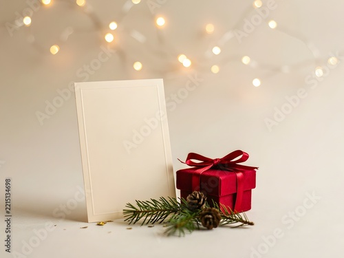 Holiday Gift and Card Display