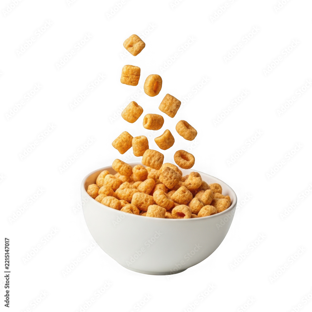 Fototapeta premium Bowl of cheesy popcorn on a table