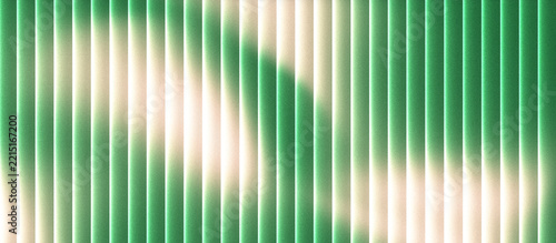 Abstract Green Mint Gradient Background With Vertical Ribbed Stripes And Soft Glowing Light Effects With Grainy Noise Texture For Technology Wallpaper Web Design Banner Poster Cover Illustration