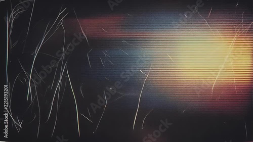 Abstract light streaks and bokeh effect in a tri-panel composition.