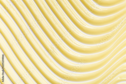 Close-up of a creamy cosmetic product on a light surface
