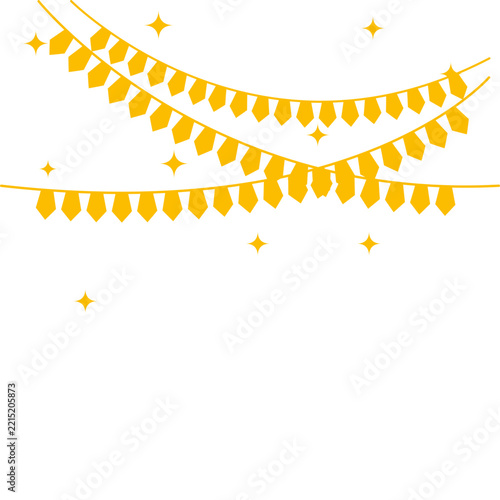 Elegant Gold New Year's Eve Bunting