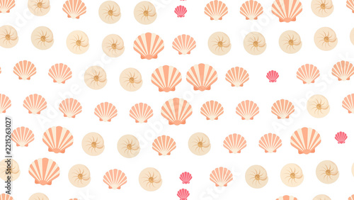 Seashells pattern