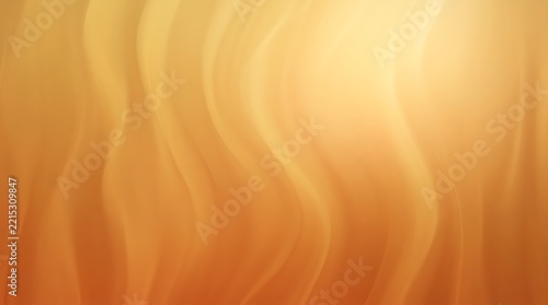 Golden wave abstract background. Smooth light gradients
