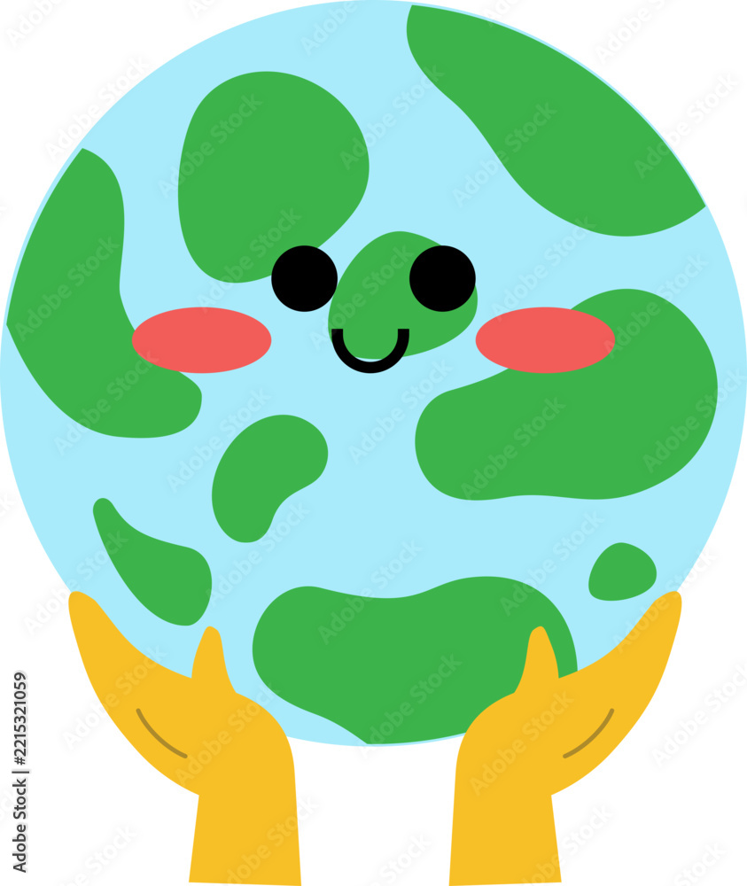 Fototapeta premium World Kindness Day Cute Vector Illustration