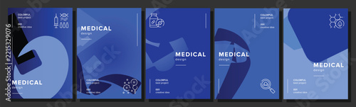 Monochrome graphical banner medical abstract geometric a4 poster. elegance vision, asymmetry vector, grayscale aesthetic, post clear vector medical background illustration