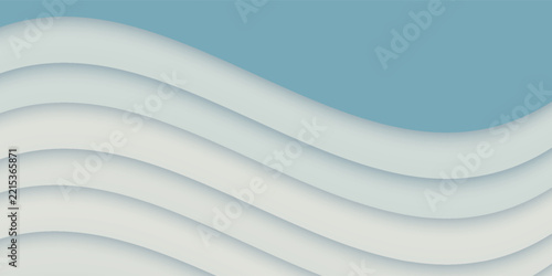 Light White Background, Abstract geometric background with liquid shapes. Vector illustration.