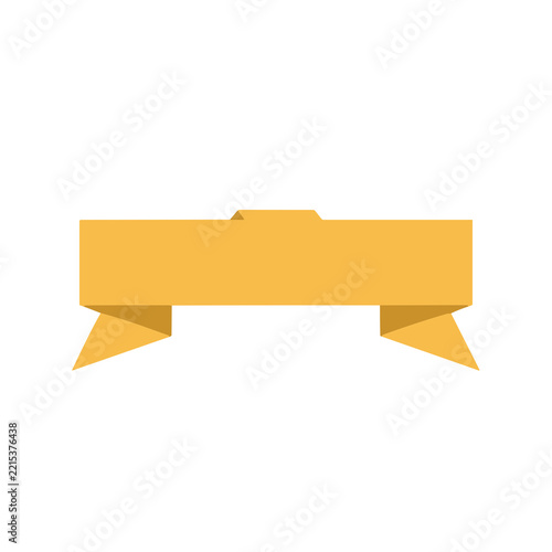 Yellow ribbon banner