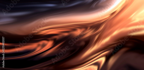 Molten copper and dark chocolate fluid texture with warm metallic glow ideal for industrial branding professional presentations and web art.