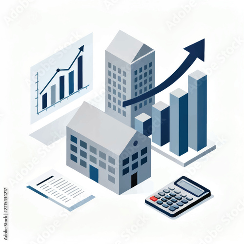 Real Estate Property Investment Analysis Concept