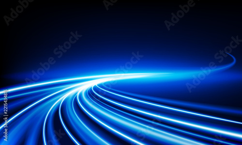 Abstract speed Business Start up launching product with Electric car and city concept Hitech communication concept innovation background,  vector design