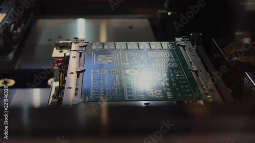 Automated PCB Assembly SMT Equipment Electronic Production Process