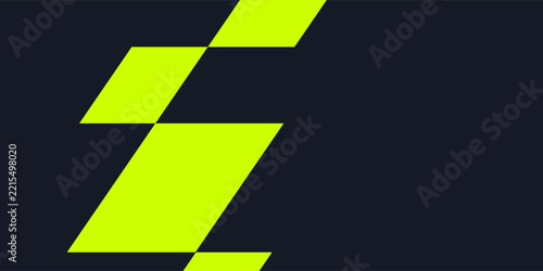 Racing background, sports race banner with dynamic grunge checkered shape ideal for sport themed events, racing posters, promotional flyers, cover, presentation backdrop and social media