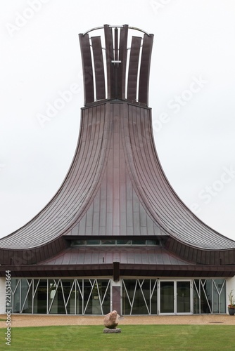 The Baune church in Herning, Denmark 