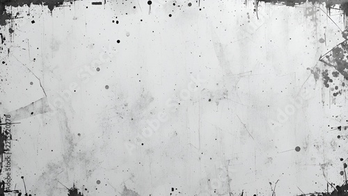 Distressed White Grunge Wall Texture with Fine Scratches and Smudges Overlay