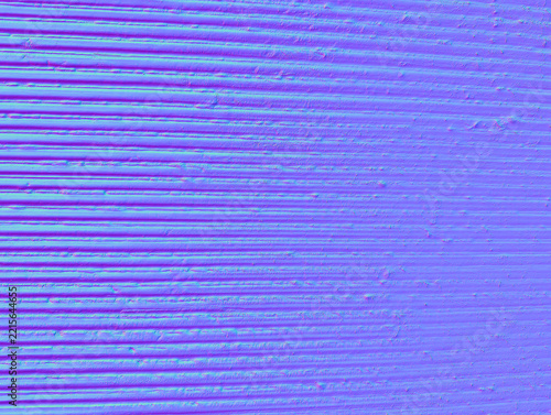 Normal map texture of a ribbed or corrugated surface pattern for 3D graphics
