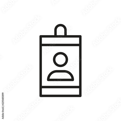 id card icon design