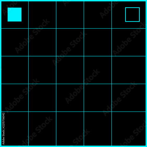 Techno Futuristic Y2K Cyber Grid Web Frame Design for High Tech Data Visualization Interface Modules