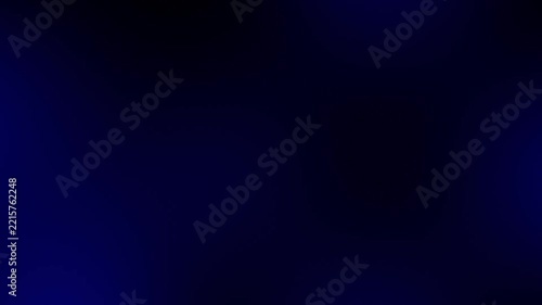 Dark blue light leak overlay, soft navy bokeh blur glow and smooth ambient gradient motion on black background