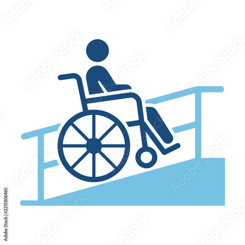 Wheelchair Accessible Ramp Icon