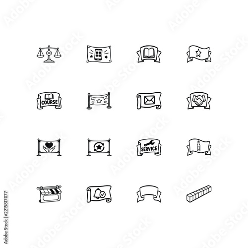 Business Banner Icons