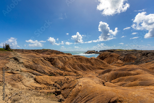 La Savane des Petrifications, Savanna of Petrified Formations at Sainte-Anne, Martinique