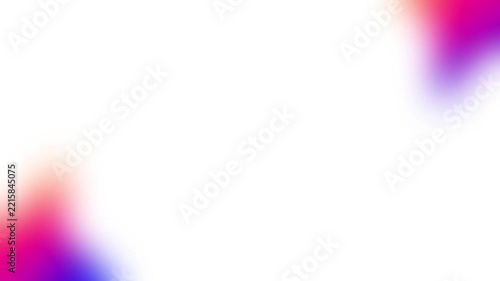 Light leak shadow overlay, vibrant purple pink gradient blur glow and soft bokeh frame on isolated white background